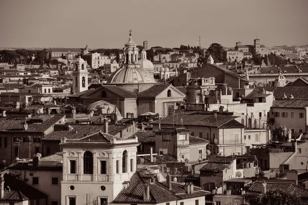 Vista de la azotea de Roma — Foto de Stock