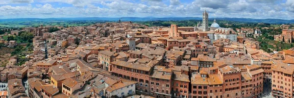 Siena Katedrali'nin çatı panorama