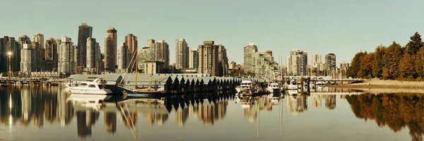 Vancouver centrum van gebouwen — Stockfoto