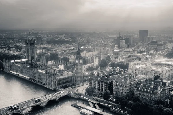 Letecký pohled na Westminster — Stock fotografie