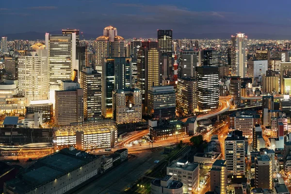 Osaka městském — Stock fotografie