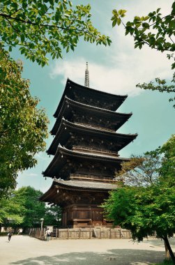 Tarihi bina Tapınağı Toji