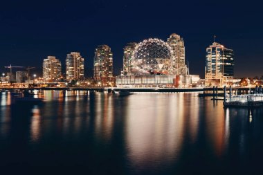 Vancouver şehri geceleri