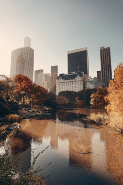 Central Park'a manzarası ile 