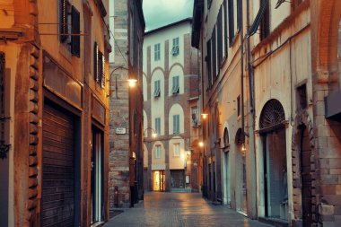 Lucca sokak görünümü 