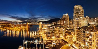 Vancouver liman görünüm 