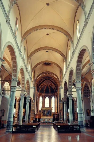 Eski kasaba kilise iç — Stok fotoğraf