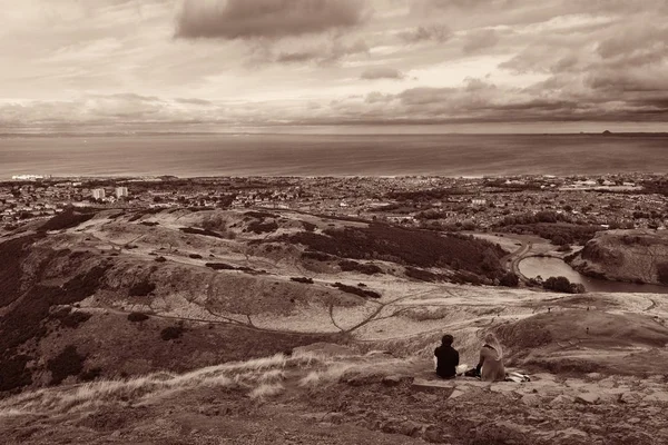 Město Edinburgh ve Velké Británii — Stock fotografie