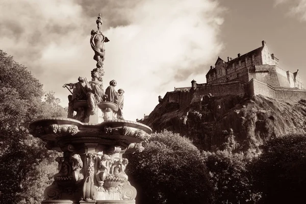 Edimburgo cidade no reino unido — Fotografia de Stock