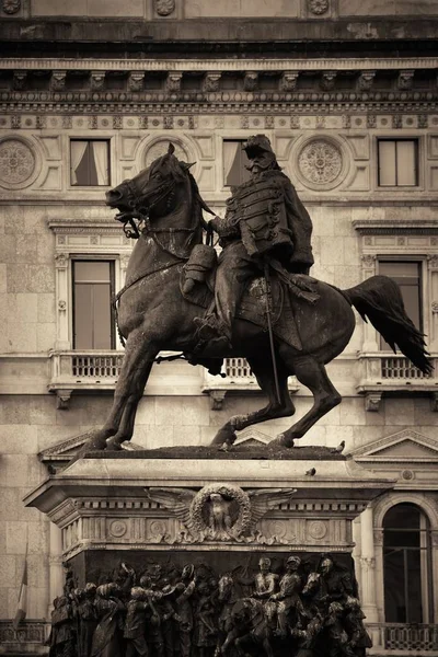 Antiga Piazza na Itália . — Fotografia de Stock