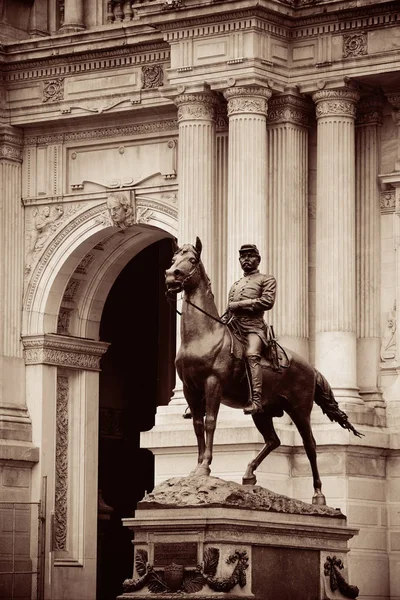 Allgemeines Geo. b. mcclellan-Statue — Stockfoto