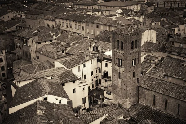 Widok ulicy Lucca — Zdjęcie stockowe