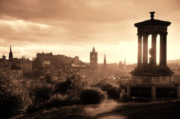 Edimburgo cidade no reino unido — Fotografia de Stock