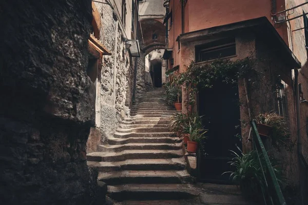 Riomaggiore w Cinque Terre — Zdjęcie stockowe