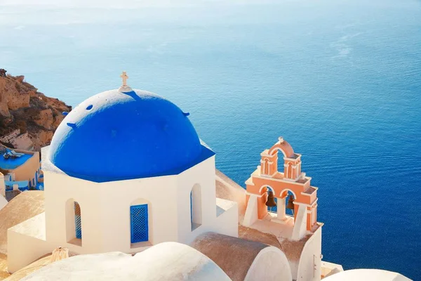 サントリーニ島ギリシャの建物. — ストック写真