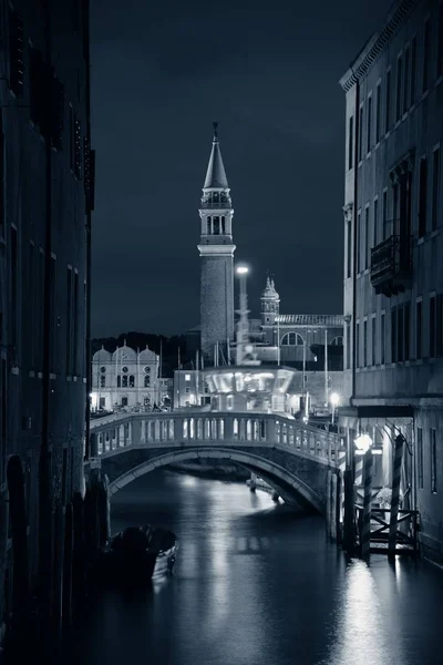 Venice canal with buildings — Stock Photo, Image