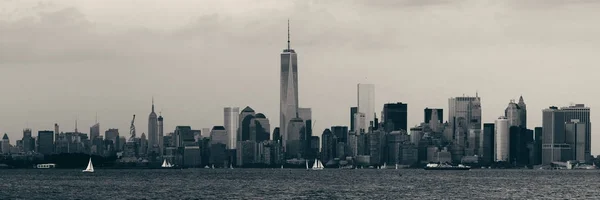 Manhattan belvárosi skyline — Stock Fotó