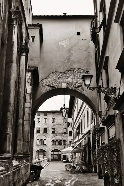 Mening van de straat van Lucca — Stockfoto