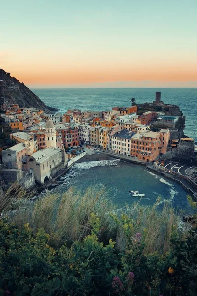 Cinque Terre 'de Vernazza — Stok fotoğraf