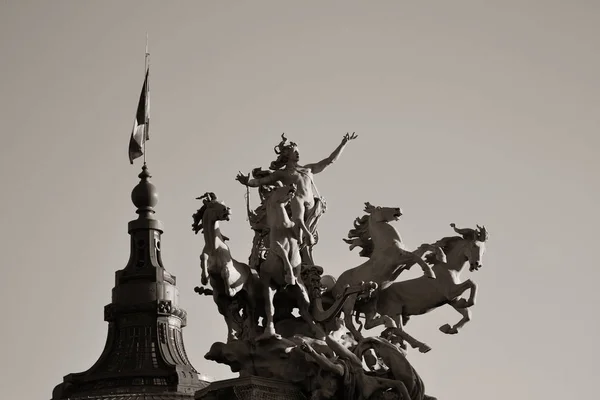 Staty från street — Stockfoto