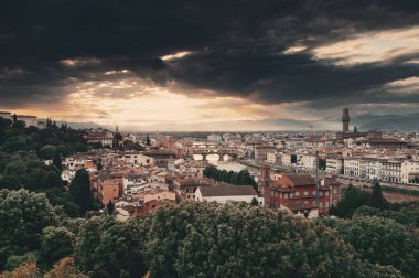 Floransa manzarası günbatımı