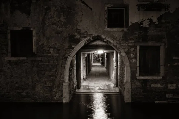 Venezia Corridoio notte — Foto Stock