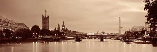 Thames folyó panoráma — Stock Fotó
