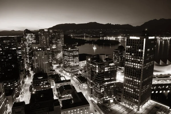 Vista para o telhado de Vancouver — Fotografia de Stock