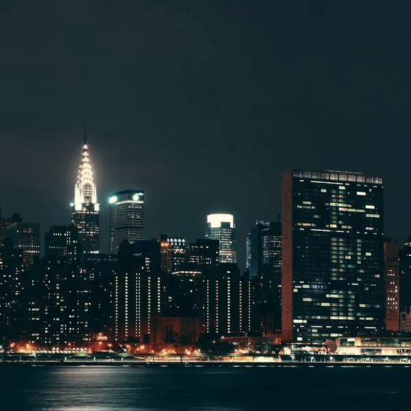 Midtown manhattan panoramę — Zdjęcie stockowe