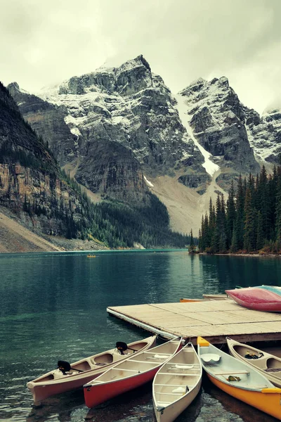 Lago di Morena con barche — Foto Stock