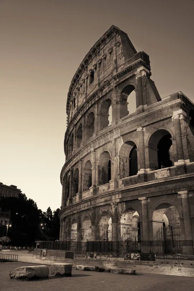 Coliseu Roma noite — Fotografia de Stock