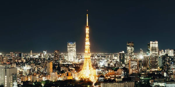Tokyo manzarası, Japonya — Stok fotoğraf