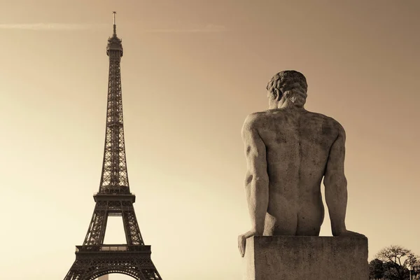 Eiffeltårnparis – stockfoto