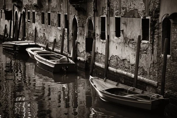 Callejón del barco Venecia — Foto de Stock