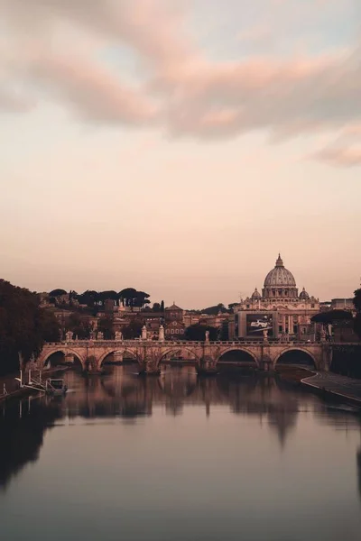 River Tiber in Rome — Stock Photo, Image