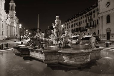 Fontana del moro, piazza navona
