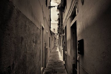 Venedik sokak görünümü