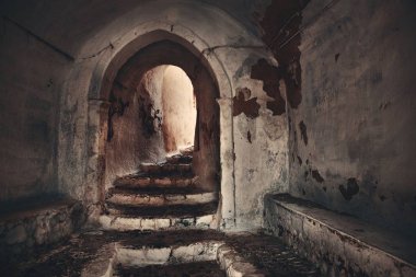 Santorini Adası eski geçit