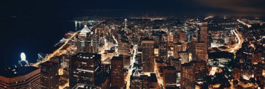 Seattle çatı panorama