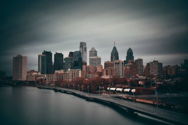 Güzel Philadelphia manzarası