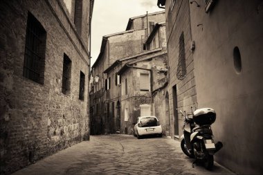 Siena sokak görünümü