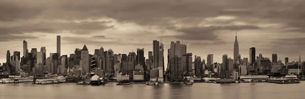 맨하탄 미드타운 스카이 라인 — 스톡 사진