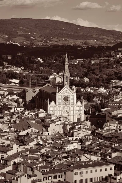 Santa Croce Floransa Bazilikası — Stok fotoğraf