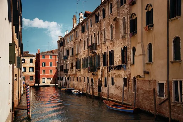 Veneza vista canal — Fotografia de Stock