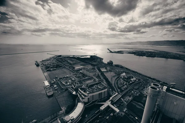 Osaka vista de la azotea — Foto de Stock