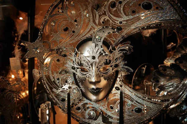 Elegante Maske in Venedig — Stockfoto