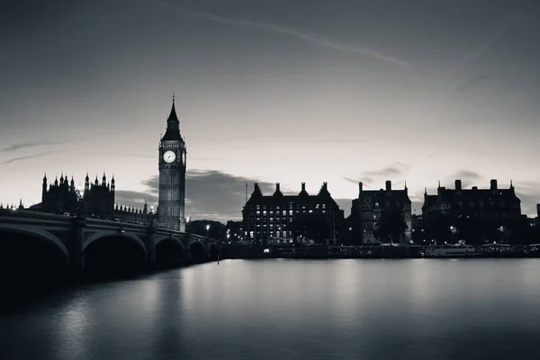 Big Ben et la Chambre du Parlement — Photo