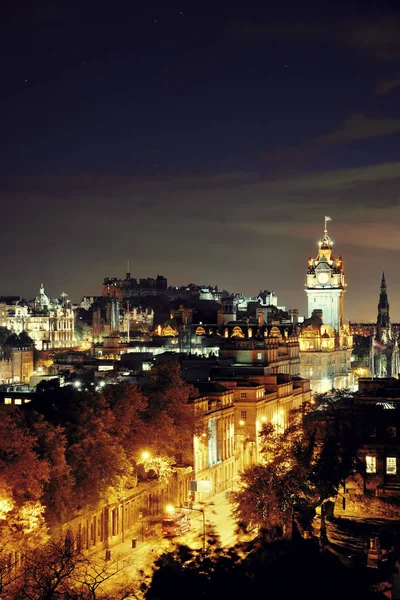 Uitzicht op de stad Edinburgh — Stockfoto