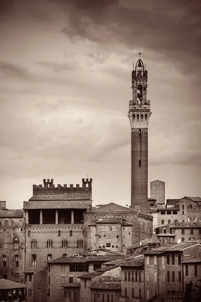 Siena bell tower — Stock Photo, Image