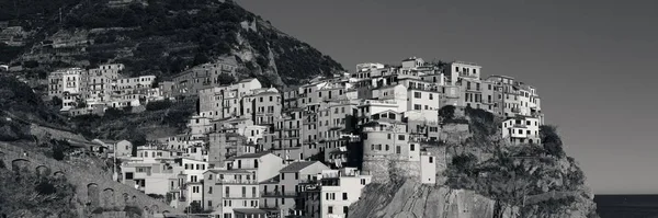Budynki Manarola w Cinque Terre — Zdjęcie stockowe
